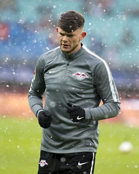 Rangers Oliver Burke: Pre-Match Warm-Up at Red Bull Arena Before RB Leipzig Clash