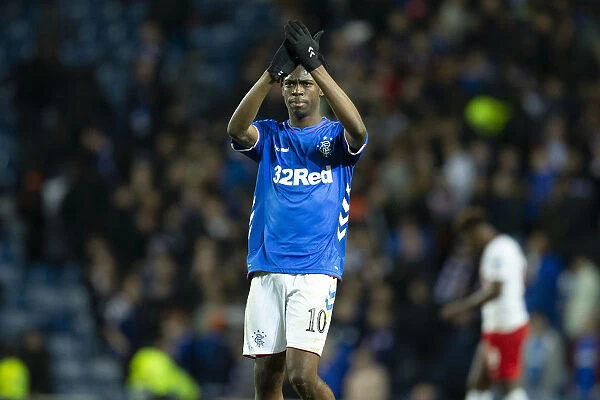 Rangers Ovie Ejaria Salutes Ibrox Fans After Europa League Clash vs Spartak Moscow