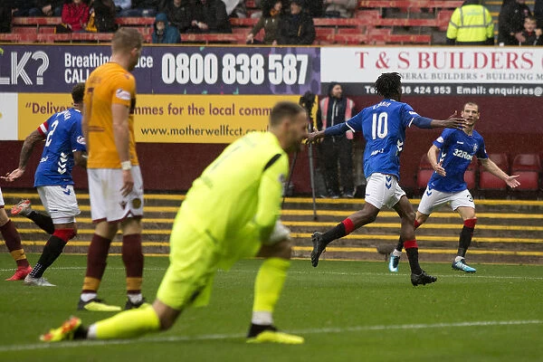 Rangers Ovie Ejaria Scores Thrilling Goal: Motherwell vs Rangers, Ladbrokes Premiership