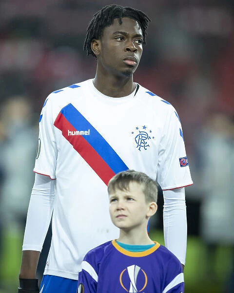 Rangers Ovie Ejaria in UEFA Europa League Action Against Spartak Moscow at Otkritie Arena