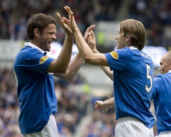 Rangers: Papac and Beattie Celebrate Dramatic 2-1 Goal Against St. Johnstone