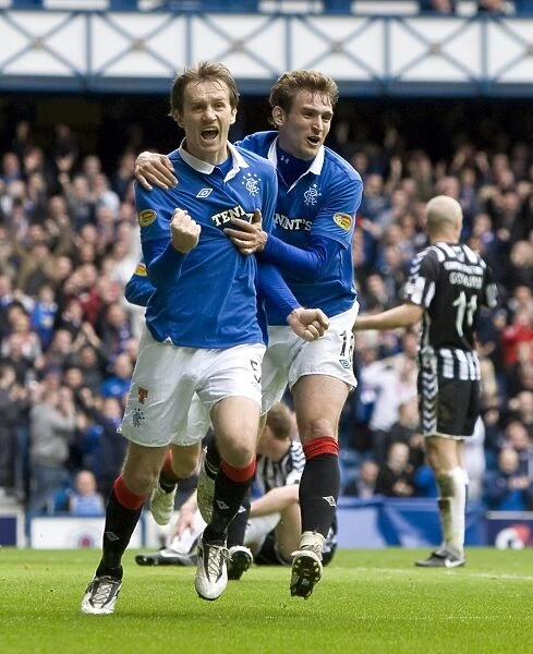 Rangers: Papac and Jelavic Celebrate Dramatic 2-1 Win Over St. Mirren