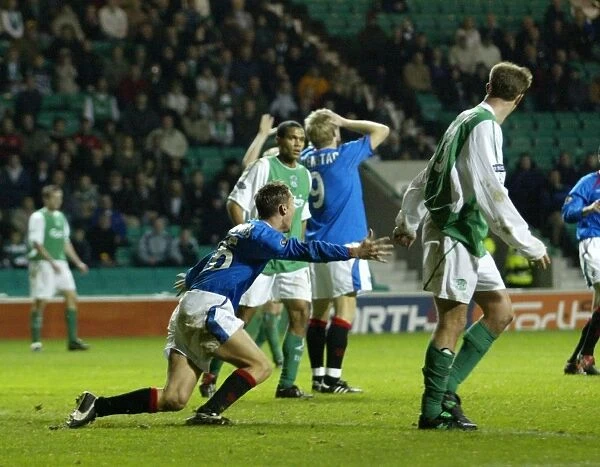 Rangers Peter Lovenkrands Secures Hard-Fought Victory Over Hibernian: 30th November 2003 - The Penalty Controversy