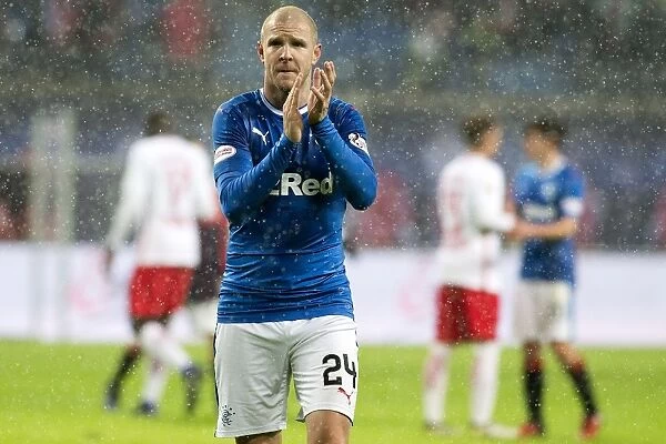 Rangers Philippe Senderos Honors Scottish Cup Victory at Red Bull Arena: A Triumphant Salute to the Fans