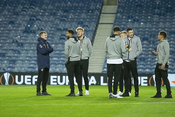Rangers Players Gear Up for Europa League Clash Against Spartak Moscow at Ibrox Stadium