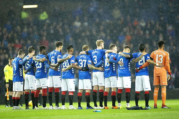 Rangers Players Honor Leicester City Victims with Minutes Silence at Ibrox Stadium