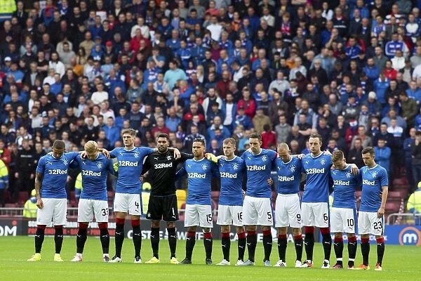 Rangers Players Pay Tribute: Minutes of Silence for Nice Tragedy Victims before Betfred Cup Match against Motherwell