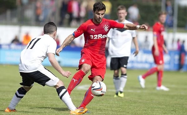 Rangers Richard Foster Faces Off Against Brora Rangers in Pre-Season Friendly at Dudgeon Park