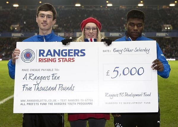 Rangers: Rising Star at Ibrox Stadium - Scottish Cup Victory over Airdrieonians (2003 Champions)