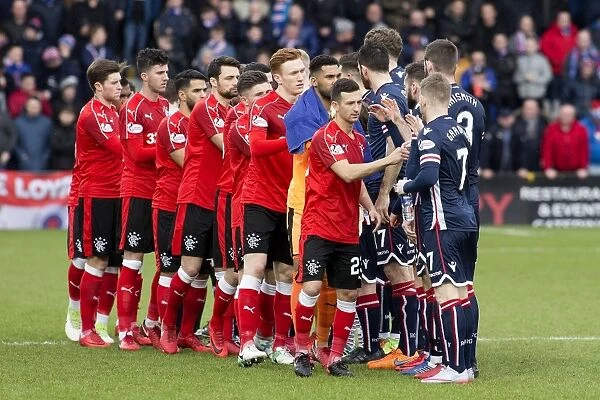 Rangers and Ross County: A Sportsman's Handshake at Global Energy Stadium - Premiership Football Unity