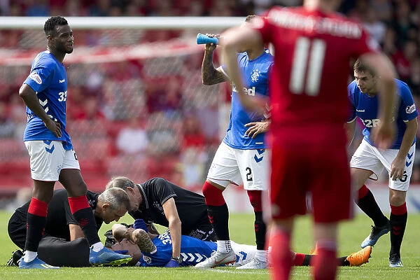 Rangers Ryan Jack Suffers Injury in Heated Clash with Aberdeen's Stevie May