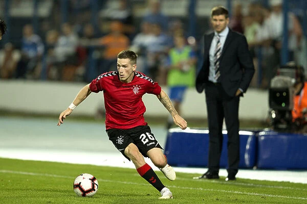 Rangers Ryan Kent Makes Europa League Debut Against NK Osijek at Stadion Gradski