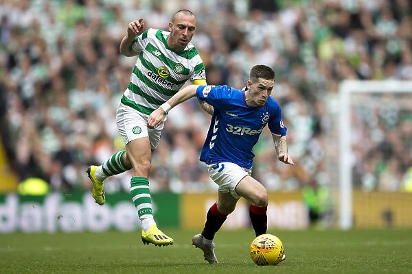 Rangers Ryan Kent Outwits Celtic's Scott Brown: Thrilling Premiership Clash