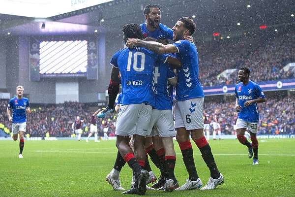 Rangers: Ryan Kent's Euphoric Moment as He Scores the Goal that Secured Victory over Hearts at Ibrox