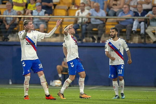 Rangers Scott Arfield Scores in Europa League Clash vs. Villarreal at Estadio de la Ceramica