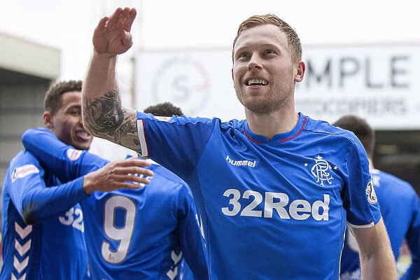 Rangers Scott Arfield Scores Hat-Trick: Dominating Motherwell in Scottish Premiership at Fir Park