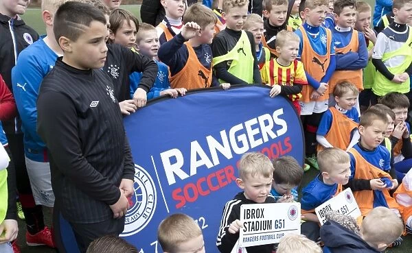 Rangers Soccer School Champions 2003 at Ibrox Complex: Easter Soccer Camp with Scottish Cup Winners