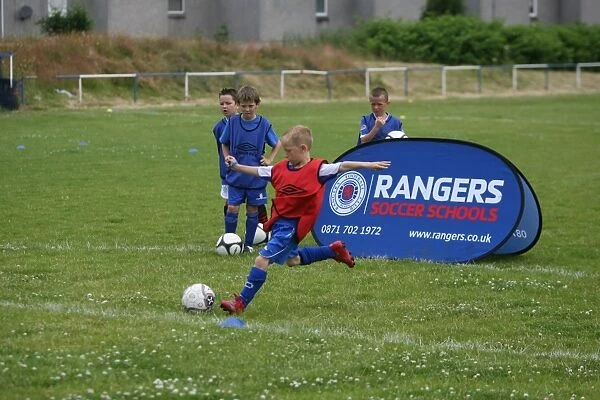 Rangers Soccer School: Summer Training at Renfrew Juniors FC Ground
