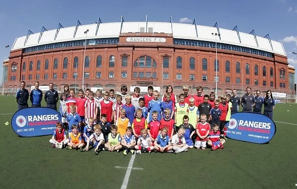 Rangers Soccer Schools at Ibrox Complex on July 11