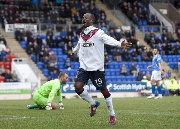 Rangers Sone Aluko Nets First Goal in 4-0 Victory Over St. Johnstone