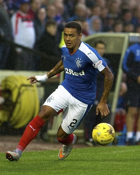 Rangers Tavernier in Action: Petrofac Training Cup Clash at Ayr United's Somerset Park