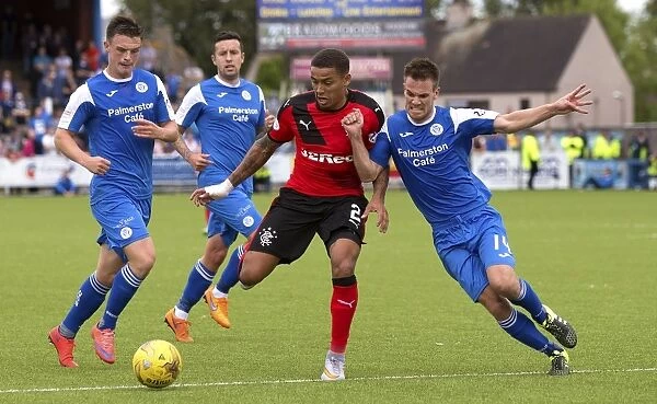 Rangers Tavernier in Action: Queen of the South vs Rangers, Ladbrokes Championship