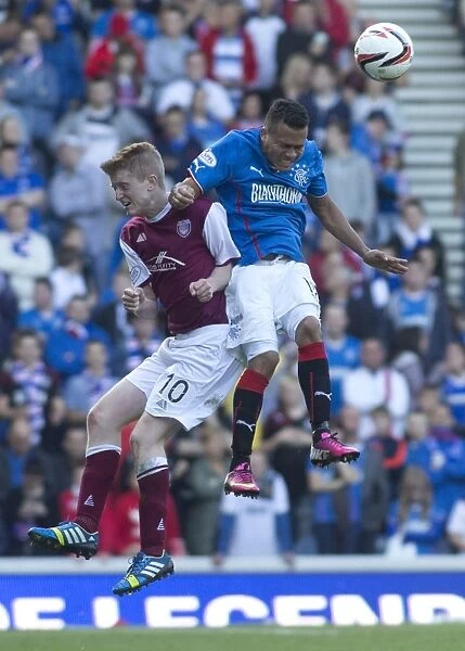 Rangers Thrash Arbroath 5-1: Peralta and Cook Clash in Scottish League One
