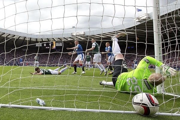 Rangers Thrilling Scottish Cup Final Win: Kenny Miller Scores the Decisive Goal Against Hibernian (2003)