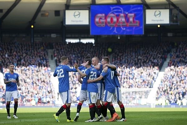 Rangers Thrilling Victory: Kenny Miller's Unforgettable Goal at the 2003 Petrofac Training Cup Final, Hampden Park