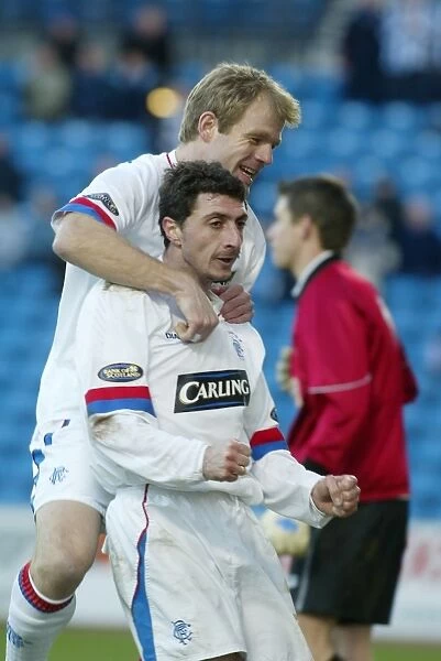 Rangers Triumph: 2-0 Scottish Cup Victory Over Kilmarnock (08 / 02 / 04)