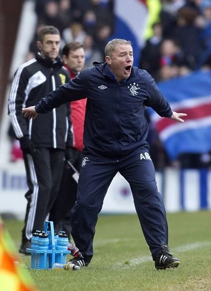Rangers Triumph: Ally McCoist and Team Celebrate 3-0 Scottish Cup Victory Over Elgin City at Ibrox Stadium