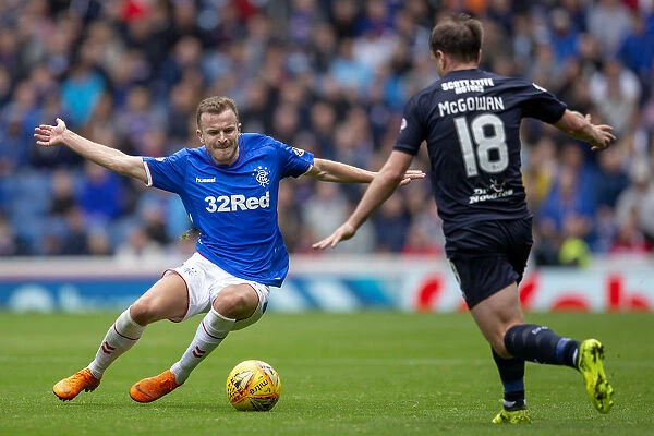 Rangers Triumph: Andy Halliday Celebrates Scottish Cup Victory at Ibrox
