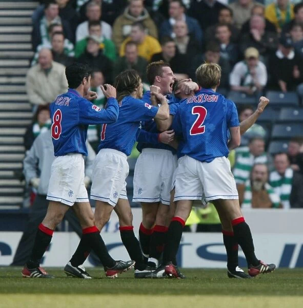 Rangers Triumph Over Celtic: Thrilling 2-1 Victory - March 16, 2003