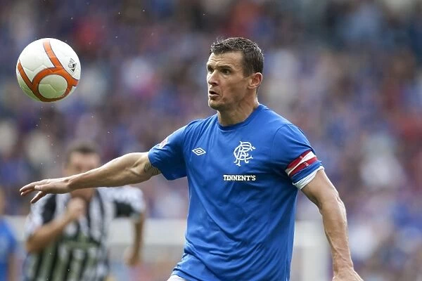 Rangers Triumph: Lee McCulloch's Leadership in Rangers 5-1 Victory over Elgin City at Ibrox Stadium (Scottish Third Division)