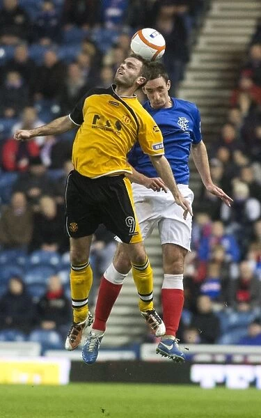 Rangers Triumph: Lee Wallace's Dominance Over Michael Daly in 3-0 Victory at Ibrox Stadium