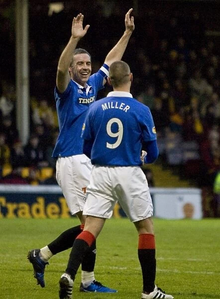 Rangers Triumph: Weir and Miller's Euphoric Moment Over Motherwell's Own Goal (1-4)
