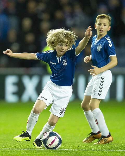 Rangers U10 Delight Fans with Magical Half-Time Entertainment at Ibrox Stadium