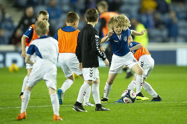 Rangers U10: Delighting Fans with Magical Half-Time Entertainment at Ibrox Stadium