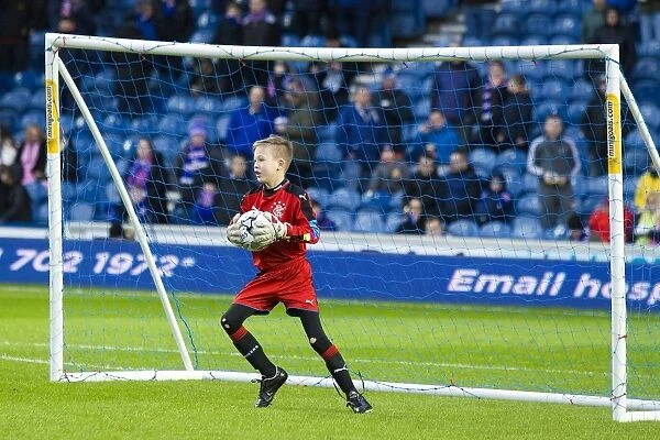 Rangers U10s Thrill Ibrox Fans with Entertaining Half Time Show during Scottish Cup Match