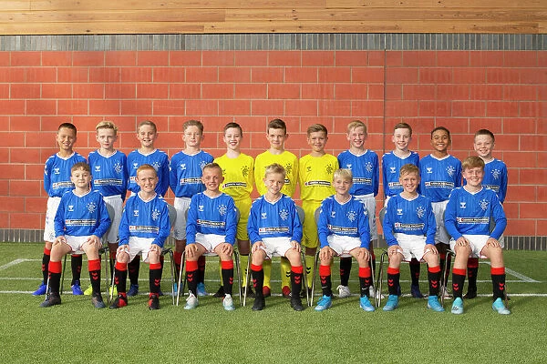 Rangers U12 Team Picture - The Hummel Training Centre