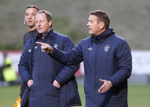 Rangers U17 Manager Billy Kirkwood Rallies Team at Glasgow Cup Final vs. Celtic (2013)