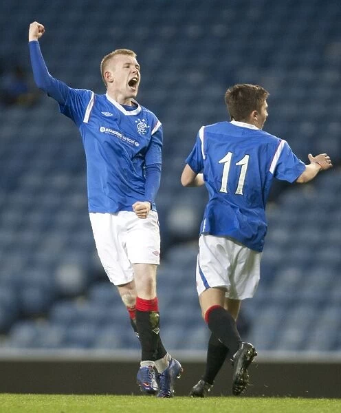 Rangers U17s Dramatic Equalizer by Darren Ramsay: Glasgow Cup Final 2012 - A Thrilling Moment of Football vs Celtic