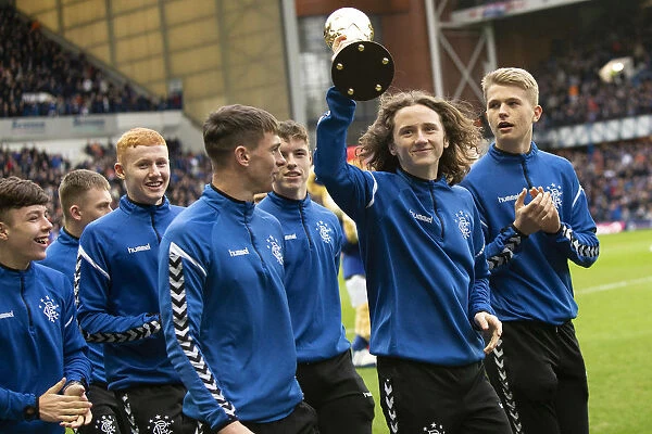 Rangers U17s: Scottish Cup and Al Kass International Cup Champions - Victory Parade at Ibrox Stadium