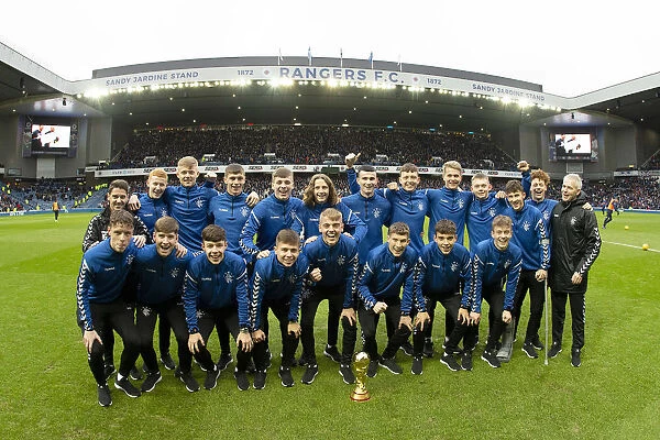 Rangers U17s Triumph in Al Kass International Cup: Celebrating Victory with the Scottish Champions Trophy at Ibrox