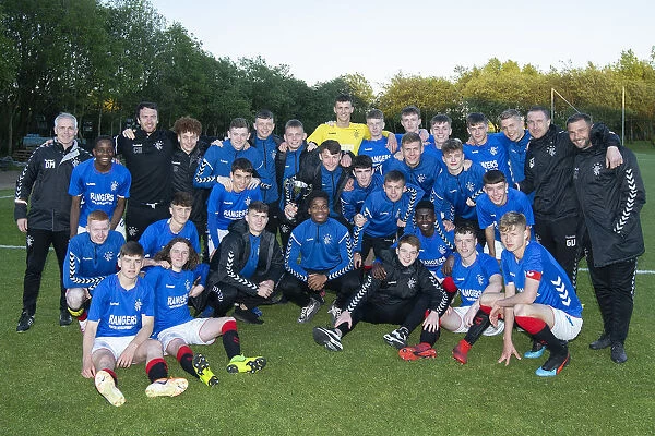 Rangers U18s Celebrate League Victory: Hummel Training Centre's Champions Triumph Over Ayr United