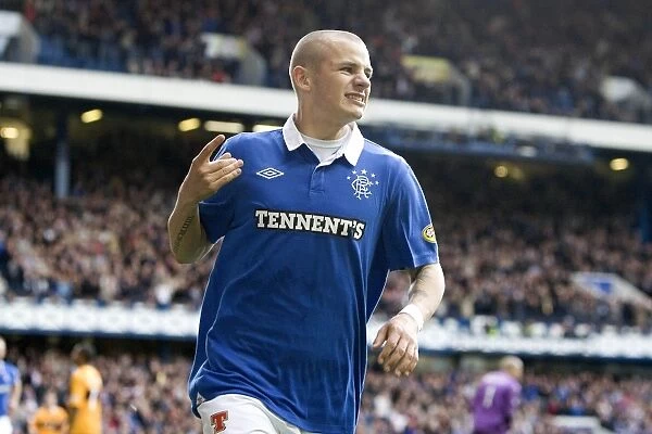 Rangers Vladimir Weiss Exults in Four-Goal Spree Against Motherwell in Scottish Premier League