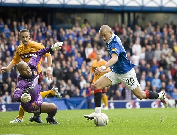 Rangers Vladimir Weiss Scores the Stunner: 4-1 Win Over Motherwell (Clydesdale Bank Scottish Premier League, Ibrox)
