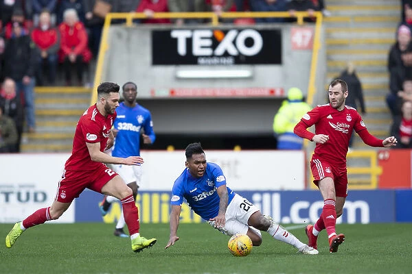 Rangers vs Aberdeen: Alfredo Morelos Faces Off Against Niall McGinn in Intense Scottish Cup Quarter-Final Clash at Pittodrie Stadium
