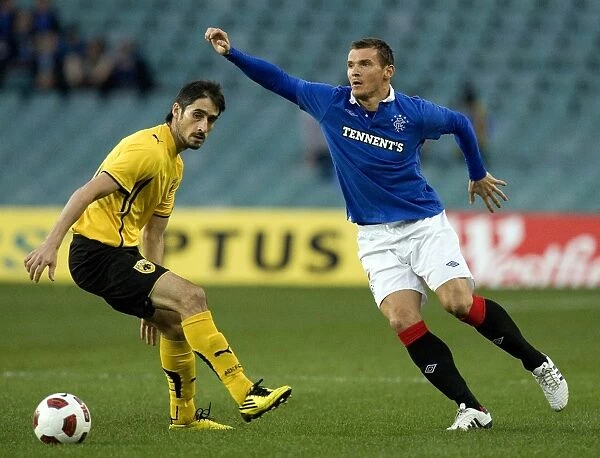 Rangers vs AEK Athens: McCulloch vs Jahic Clash at Sydney Football Stadium (Sydney Festival of Football 2010)