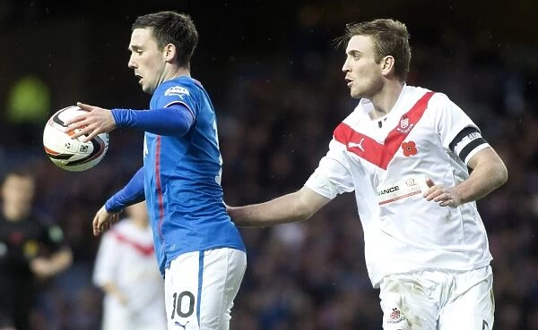 Rangers vs Airdrieonians: Clash at Ibrox Stadium - SPFL League 1 - Starring Nicky Clark and Darren McCormack: A Battle Between Football Legends